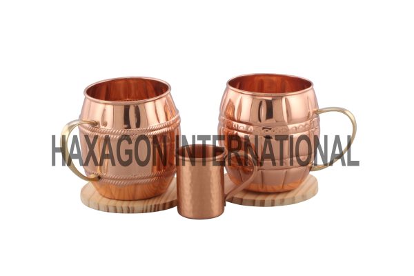 Copper Moscow Mule Mugs