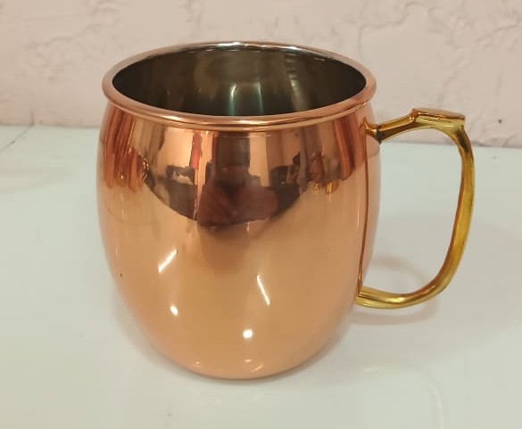 <span style="margin: 0px 0px 5px 0px; font-weight: 600; color:#81655d;">Item #: 2445</span><br />Double Wall Mule Mug