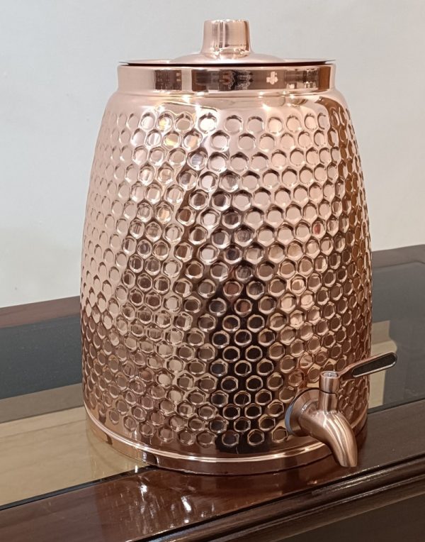 Polish Diamond Copper Water Cooler