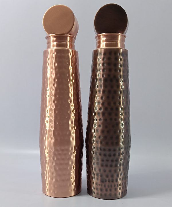 Hammered Copper Water Bottle