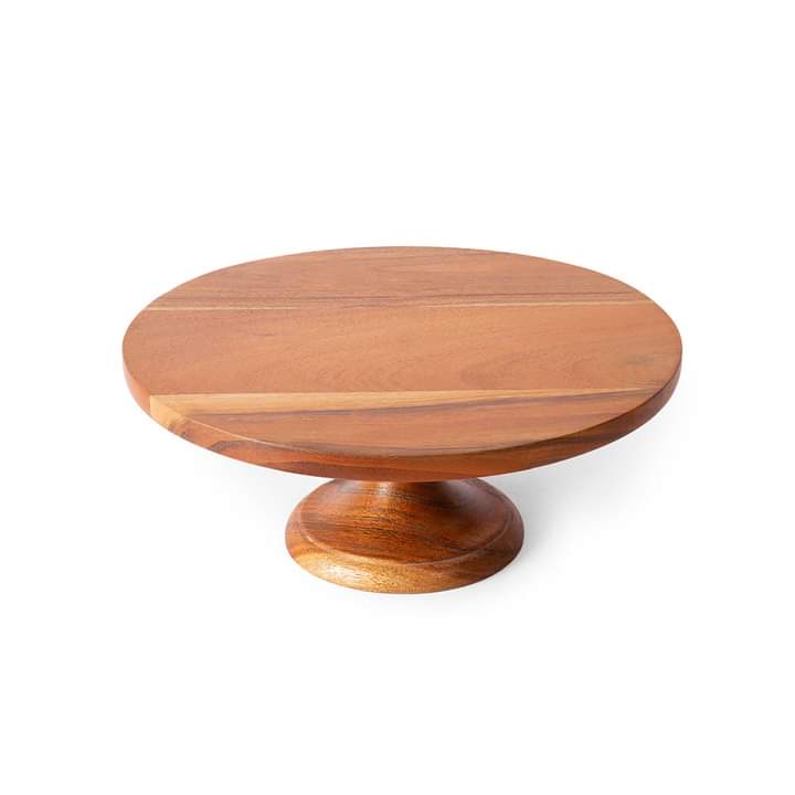 <span style="margin: 0px 0px 5px 0px; font-weight: 600; color:#81655d;">Item #: 7001</span><br />Wooden Cake Stand