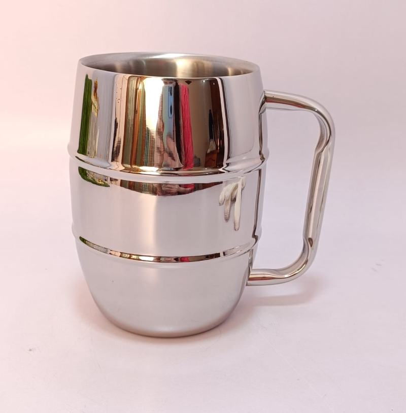 <span style="margin: 0px 0px 5px 0px; font-weight: 600; color:#81655d;">Item #: 8022</span><br />Steel Mug